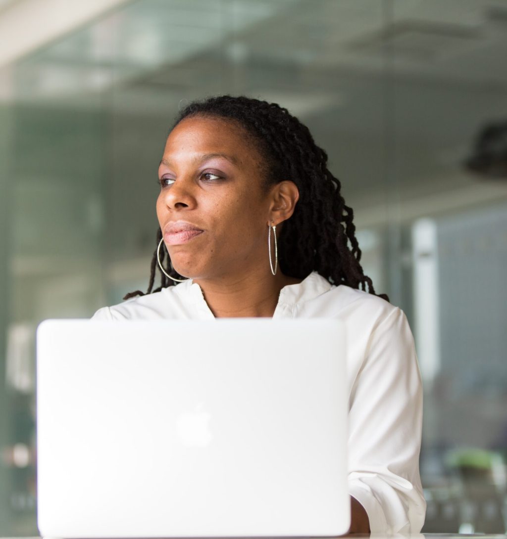 woman at work